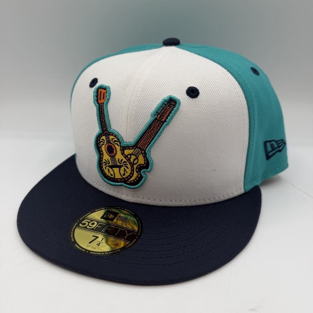 New Era 59Fifty Vihuelas de Nashville Sounds Hat Cap 7 1/4 Copa De La‎ Diversion